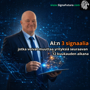 AI 3 Signaalia, jotka voivat muuttaa yrityksiä seuraavan 12 kuukauden aikana